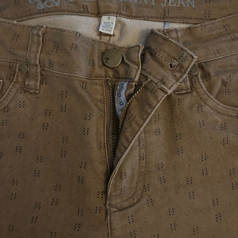 Toad&Co Brown Skinny Pants